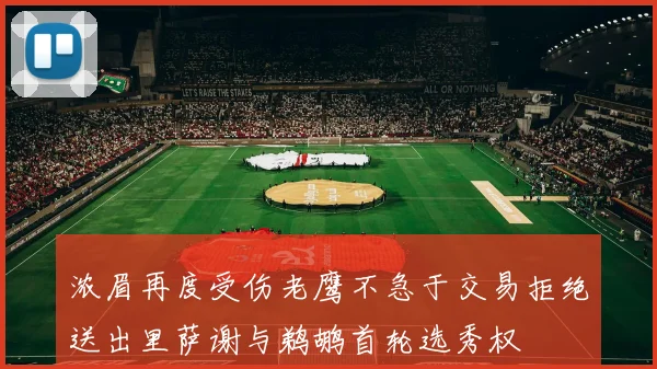 浓眉再度受伤老鹰不急于交易拒绝送出里萨谢与鹈鹕首轮选秀权